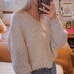 H&M Oversized V-neck Sweater Photo 1