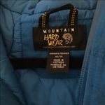 Mountain Hardwear  Blue Winter Jacket Extra Small Photo 3