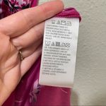 Bob Mackie  Hot Pink Sleeveless Button Front Mini Dress Womens Medium Summer Photo 5