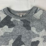 Athleta size XS Soft Gray Camo Knit Sweater long sleeve wool alpaca pullover Photo 7