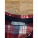 Riders By Lee Lee Riders Plaid Flannel Shirt Size Small Photo 3