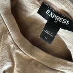 EXPRESS  Dress Linen Blend Wrap Photo 1