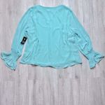 JM Collection  Mint Blouse & Necklace 1X Photo 3