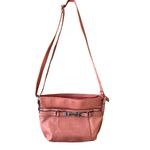 Rosetti  Orange Coral Textured‎ Cross Body Shoulder Bag Medium EUC Photo 2