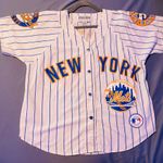 Retro Vintage New York Mets Jersey White Size M Photo 0