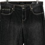 Calvin Klein Y2K Black Wash Retro Flare Boot Cut 10 Jeans High Rise Pockets Photo 3