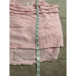 The Impeccable Pig  Sleeveless Blouse Size Medium Pink Layered Flowy Tank Top Loose Photo 5