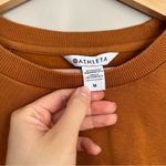 Athleta  long sleeve brown crewneck sweater size medium Photo 4