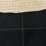 Dalia Collection Pencil Skirt Womens 12 Black Tan Top Stitch Vintage 90s Y2K Photo 2