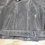 BLANK NYC | Suede Moto Asymmetrical Jacket High Altitude Gray Taupe | 1X (Plus) Photo 4