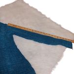 Vanity Size Small Blue Knit Sweater Button Long Sleeve Hooded Winter Warm Cozy Photo 2