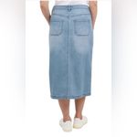 Wrangler  Denim Button Front Midi Skirt Size 2 (Runs Large Fits More 4-6) Photo 1