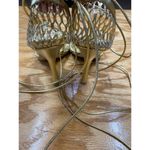 Bottega Veneta Stretch Lace-Up Sandal Metallized mesh and leather sandals Photo 8