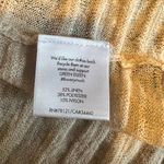 Eileen Fisher  Petite Tan Open Front‎ Long Cardigan Sweater PP Photo 3