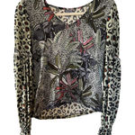 Blank London Anthropologie Animal Print Jungle Tropical Bohemian Photo 0