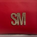 Steve Madden  NWT BTilt 2 Crimson Red W/Rhinestone SM Logo Crossbody Photo 9
