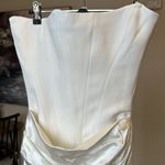 House Of CB  ‎ 'Persephone' Ivory Strapless Corset Dress NWOT size XS Photo 12