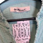 We The Free Free People Summer Daydream Buttondown Oversized Shirt Size Small NWT Photo 10