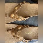 Vionic  Eve ll Jeweled Cork Sandals Orthotic Comfort Thong Flip Flops Tan Size 10 Photo 2