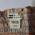 Billabong  Crop Top Women's Small Brown Animal Print Sleeveless Stretch Casual Photo 3