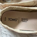 Toms  Alpargata Pale Pink Bow Slip on size 7.5 women's Photo 2