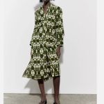 ZARA NWOT  Marble Print Cotton Midi Dress Beach Swim Coverup Bloggers Fav Photo 9