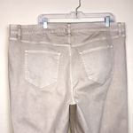 Lane Bryant  Women’s Flex Magic Waistband Mid-Rise Relaxed Straight Khaki Jeans Photo 7