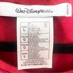 Disney Walt World Red Sequin Mickey Mouse Long Sleeve Christmas Tee Size Large Photo 6