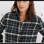 Madewell  Classic Ex-Boyfriend Shirt Baywood Plaid Small Photo 2