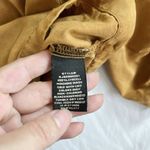 Sanctuary Women’s Size M Drawstring Waist Roll Tab Lyocell Utility Jacket Brown Photo 6