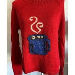 Woolrich  • Red Wool Mohair Coffee Mug Sweater Photo 0