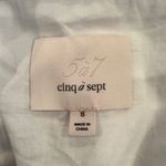 Cinq à Sept Monty Pleated Midi Dress Size 8 White Photo 9