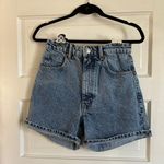 ZARA High Waisted Denim Shorts Photo 0