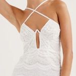 For Love & Lemons NWT  Mimi Underwired Mini Lace Dress White Women's Size S Photo 0