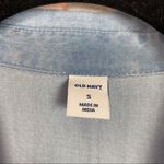 Old Navy  Blue Chambray Tunic Dress Sz.S NWT Photo 5