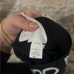 Nike  Black Mid Rise Crop Mesh Panel Leggings Size XS Photo 5