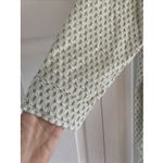 Lior Paris Womens Large Green Full Zip Laggenlook Blouse Quiet Luxury Goblincore Photo 3