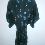 Natori M Satin Belted Asian Vibe Kimono Robe Pink Size M Photo 0