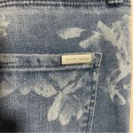 White House | Black Market  Floral Print Jeans The Slim Ankle Photo 3