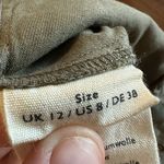 Poetry  cropped wide leg trouser green size US 8 100% cotton Photo 2