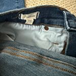 Madewell  Women's High Rise Stovepipe Straight Leg Jeans in Deep Blue Tall Length Photo 3