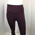 Free People  Movement High Rise Mesh Panel Leggings Plum Size XS Photo 8