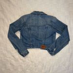 Abercrombie & Fitch Vintage Y2K Distressed Light Blue Denim Jacket Photo 1