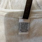 XCVI  White Mesh Crochet Embroidered Pullover Tunic Lined Ethereal Angelic Boho Photo 7