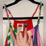 Farm Rio  Cutout Halter colorful Jumpsuit Size XS Photo 3