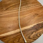 Elegant Gold tennis Bracelet /moissanite Photo 1