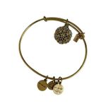 ALEX AND ANI  Gold Charm Bracelet Snowflake 2016 Casual Collectible Stretch Photo 2