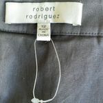 Robert Rodriguez  Black Perforated Mini Skirt Photo 1