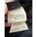 SheIn Women’s Colorblock Faux Leather Patch T-Shirt Dress XL Black Short Sleeve Photo 5