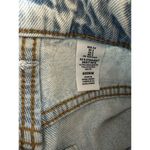 H&M &Denim 90’s Straight Ultra High Waist Jeans Wide Leg Light Distressed Size 2 Photo 3